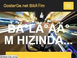Sites similar to gosterge.net