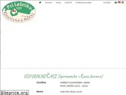 Sites similar to gostilna-motel-lesnik.si