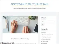 Sites similar to gostovanje-spletnih-strani.si