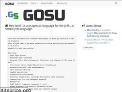 Sites similar to gosu-lang.github.io