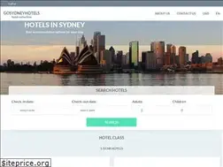 Sites similar to gosydneyhotels.com