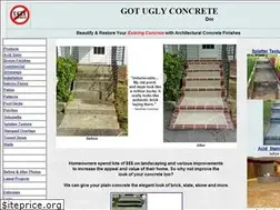 Sites similar to got-ugly-concrete.com