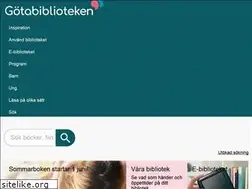 Sites similar to gotabiblioteken.se