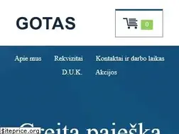 Sites similar to gotas.lt