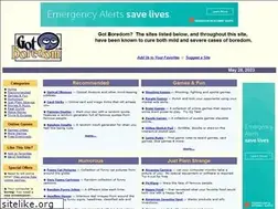 Sites similar to gotboredom.com