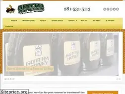 Sites similar to gotchapestcontrol.com