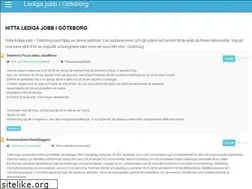 Sites similar to goteborgledigajobb.se