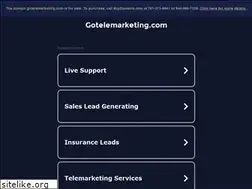 Sites similar to gotelemarketing.com