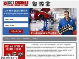 Sites similar to gotengines.com