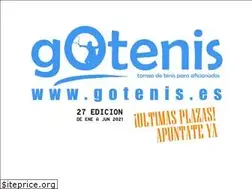 Sites similar to gotenis.es