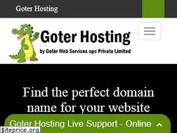 Sites similar to goterhosting.com