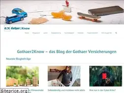 Sites similar to gothaer2know.de