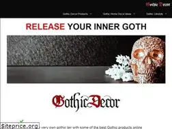 Sites similar to gothicdecor.net