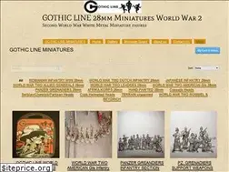 Sites similar to gothiclineminiatures.com