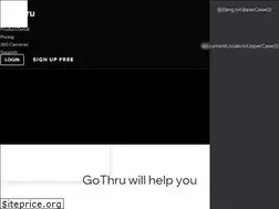 Sites similar to gothru.co