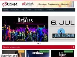 Sites similar to goticket.no