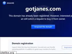 Sites similar to gotjanes.com