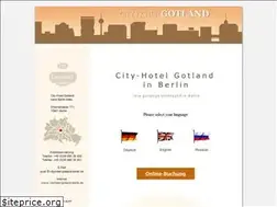 Sites similar to gotland-hotel-berlin.de