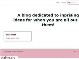 Sites similar to gotmyidea.com