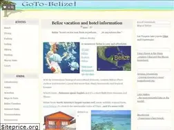 Sites similar to goto-belize.com