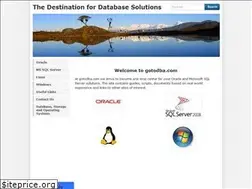 Sites similar to gotodba.weebly.com