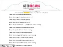Sites similar to gotodreams.com