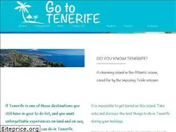 Sites similar to gototenerife.es