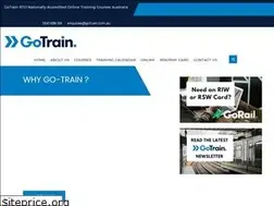 Sites similar to gotrain.com.au