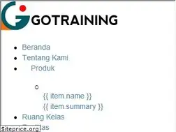 Sites similar to gotraining.co.id