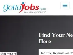 Sites similar to gottajobs.com