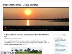Sites similar to gottesgeheimnis.net