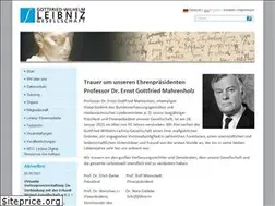 Sites similar to gottfried-wilhelm-leibniz-gesellschaft.de