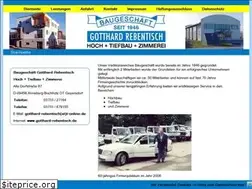 Sites similar to gotthard-rebentisch.de