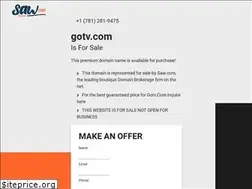 Sites similar to gotv.com