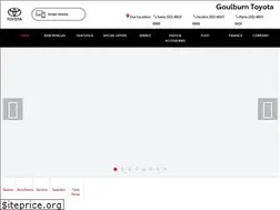 Sites similar to goulburntoyota.com.au