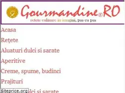 Sites similar to gourmandine.ro