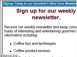 Sites similar to gourmet-coffee-zone.com