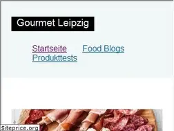 Sites similar to gourmet-leipzig.de
