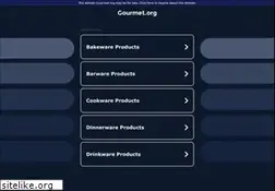 Sites similar to gourmet.org