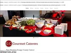 Sites similar to gourmetcaterers.net
