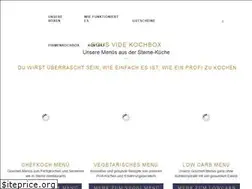 Sites similar to gourmetkochbox.de