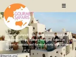 Sites similar to gourmetsafaris.com.au