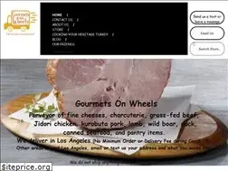 Sites similar to gourmetsonwheels.com