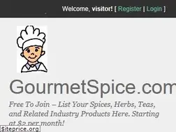 Sites similar to gourmetspice.com
