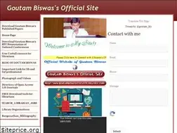 Sites similar to goutambiswasresearch.yolasite.com