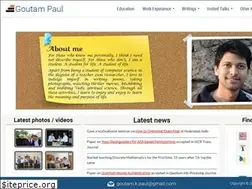 Sites similar to goutampaul.com