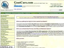 Sites similar to goutcure.com