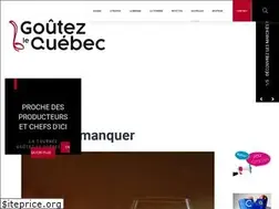 Sites similar to goutezlequebec.com