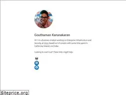 Sites similar to gouthaman.com