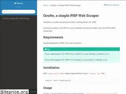 Sites similar to goutte.readthedocs.io